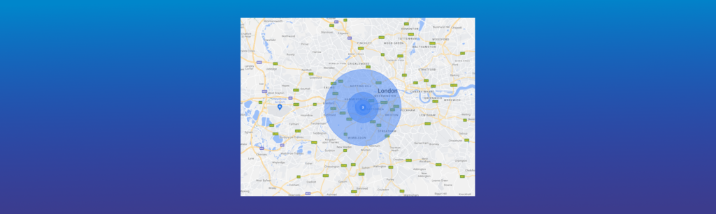 Google Ads Location Targeting Map